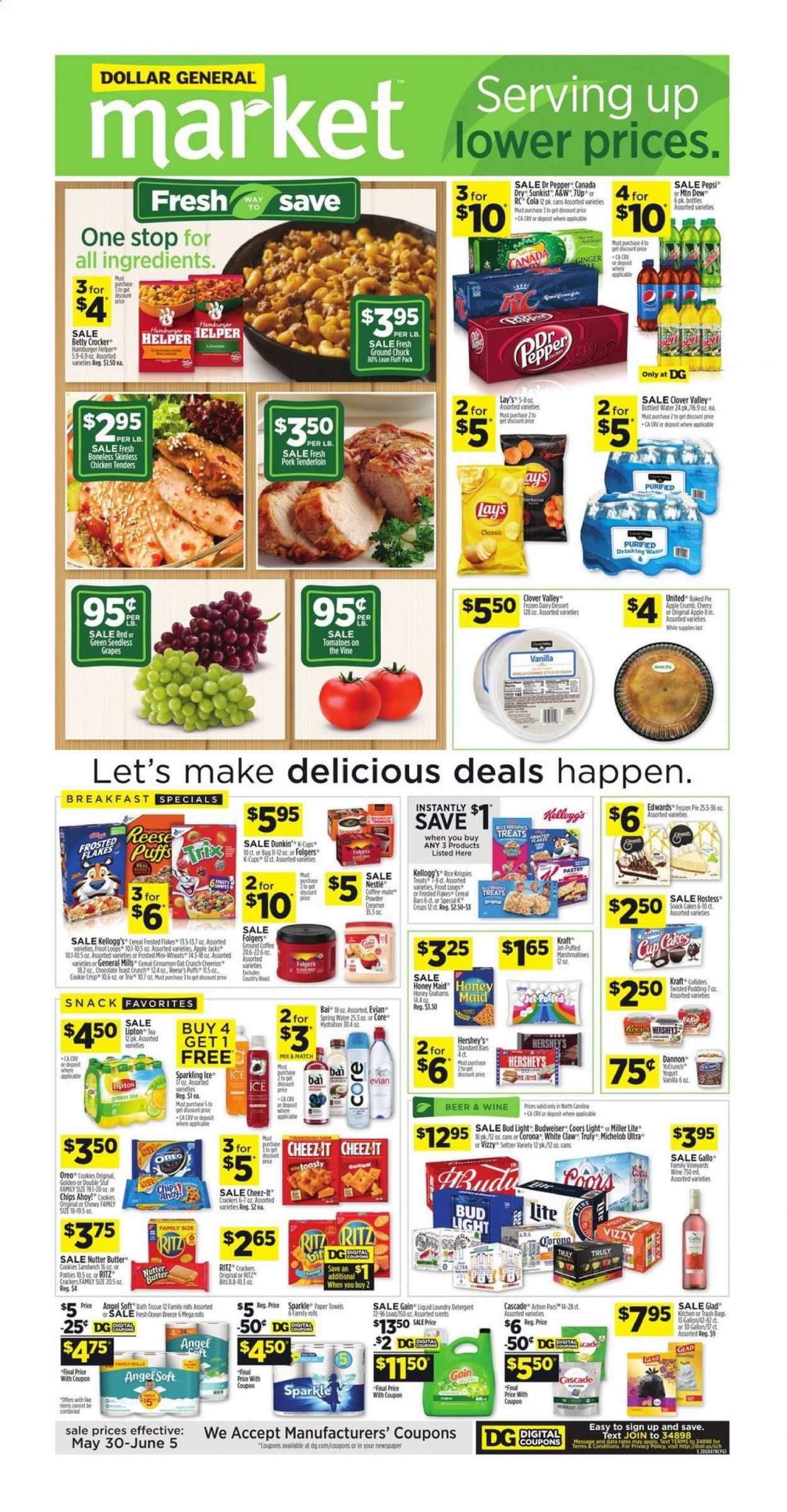 Dollar General (NC) Weekly Ad Flyer May 30 to June 5
