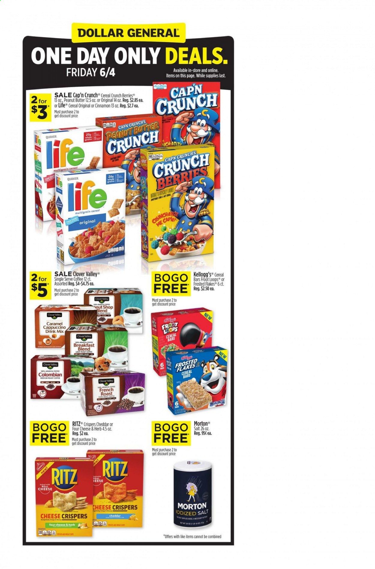 Dollar General (LA) Weekly Ad Flyer May 30 to June 5