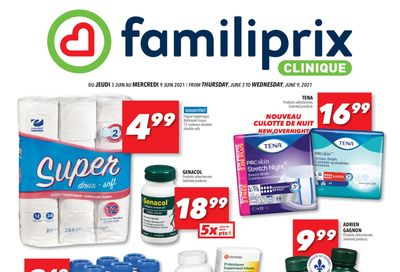 Familiprix Clinique Flyer June 3 to 9