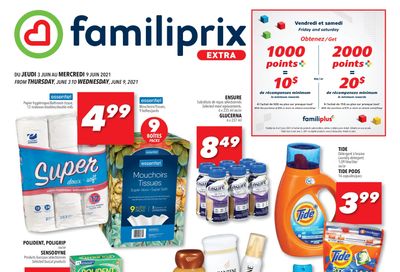 Familiprix Extra Flyer June 3 to 9