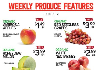 Pomme Natural Market Flyer June 1 to 7