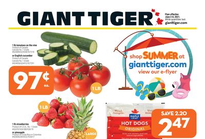 Giant Tiger (Atlantic) Flyer June 2 to 8