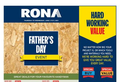 Rona (ON) Flyer June 3 to 9