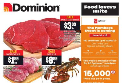 Dominion Flyer June 3 to 9