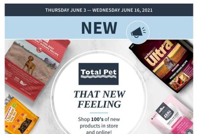 Total Pet Flyer June 3 to 16