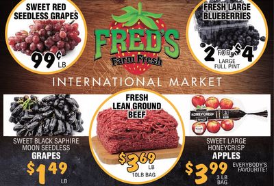 Fred's Farm Fresh Flyer June 2 to 8