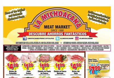 La Michoacana Meat Market (TX) Weekly Ad Flyer June 2 to June 15