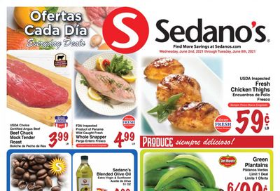 Sedano's (FL) Weekly Ad Flyer June 2 to June 8