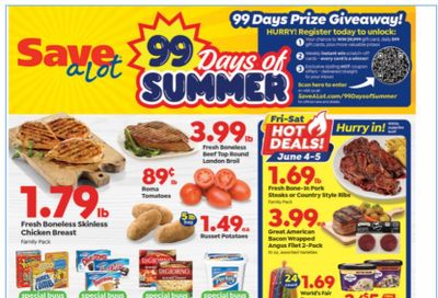 Save a Lot Weekly Ad Flyer June 2 to June 8