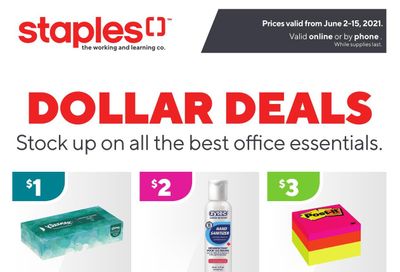 Staples Business Flyer June 2 to 15