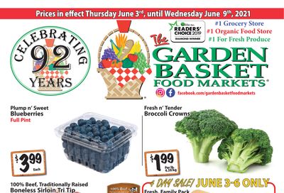 The Garden Basket Flyer June 3 to 9