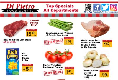 Di Pietro Food Centre Flyer June 3 to 9