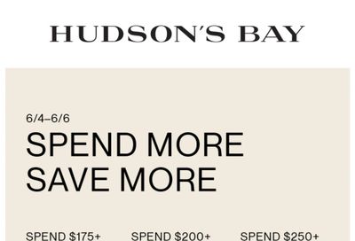 Hudson's Bay Flyer June 4 to 10
