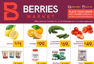 Berries Market Flyer June 3 to 9
