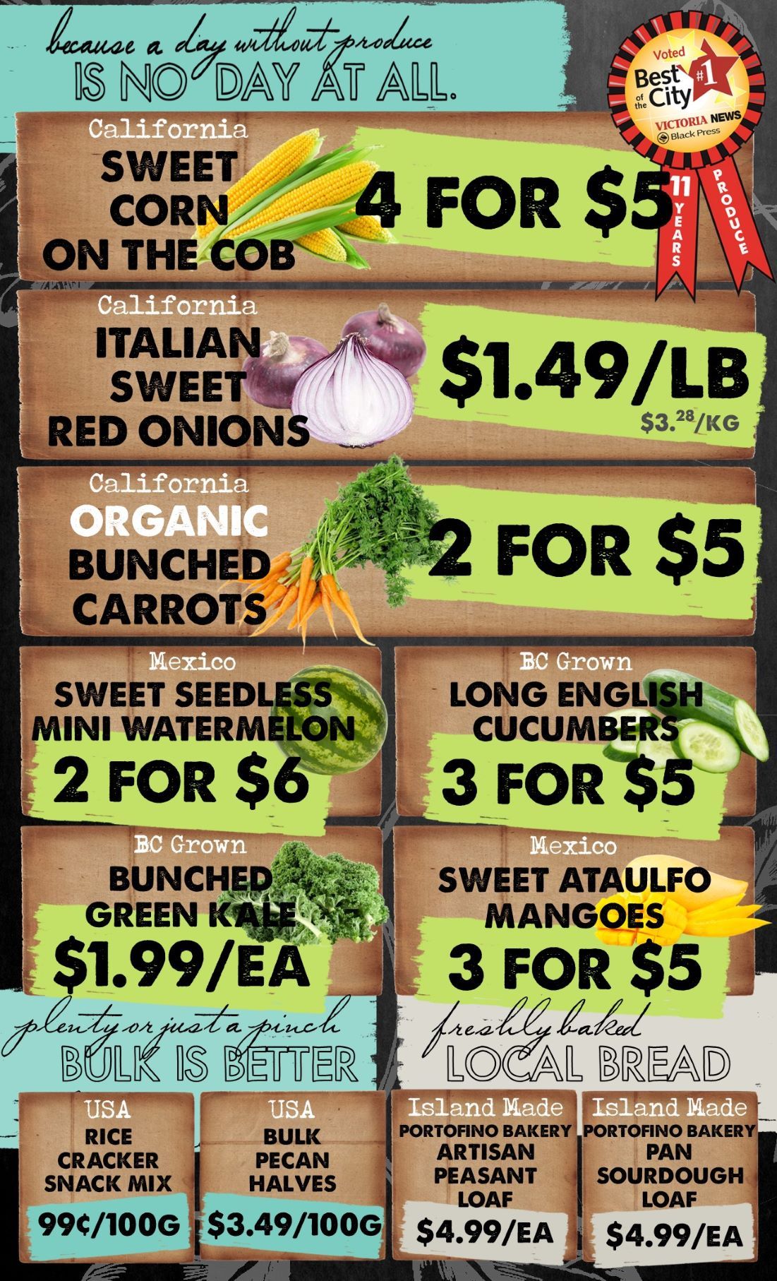 The Root Cellar Flyer June 3 to 9