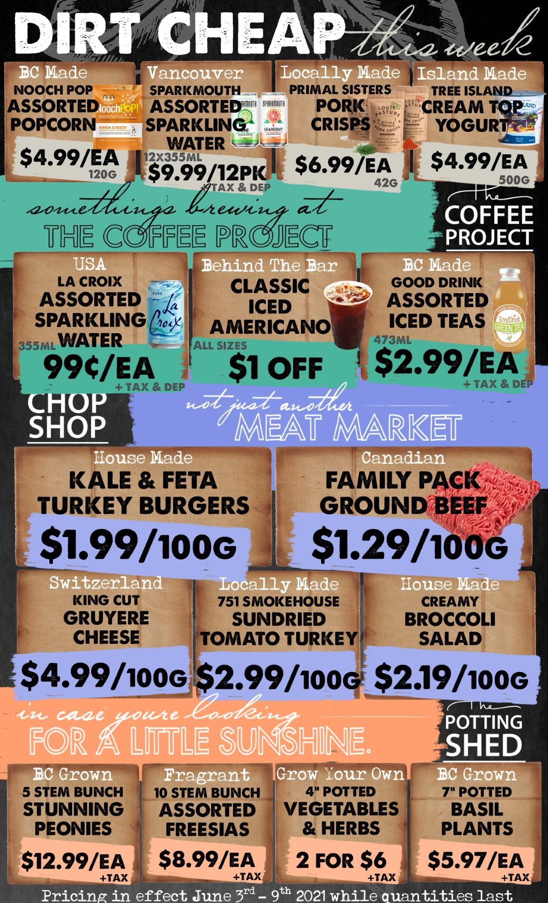 The Root Cellar Flyer June 3 to 9