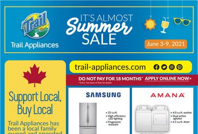 Trail Appliances (AB & SK) Flyer June 3 to 9