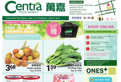 Centra Foods (Aurora) Flyer June 4 to 10
