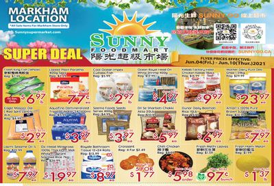 Sunny Foodmart (Markham) Flyer June 4 to 10