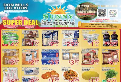 Sunny Foodmart (Don Mills) Flyer June 4 to 10