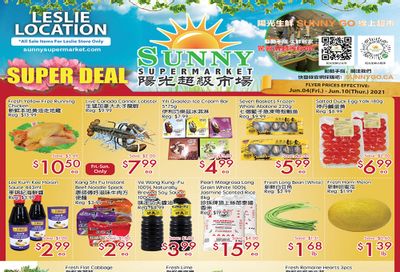 Sunny Supermarket (Leslie) Flyer June 4 to 10