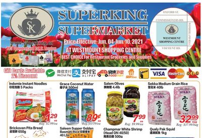 Superking Supermarket (London) Flyer June 4 to 10