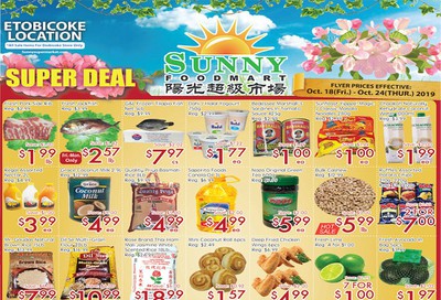 Sunny Foodmart (Etobicoke) Flyer October 18 to 24