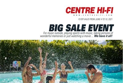 Centre Hi-Fi Flyer June 4 to 10