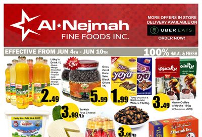 Alnejmah Fine Foods Inc. Flyer June 4 to 10