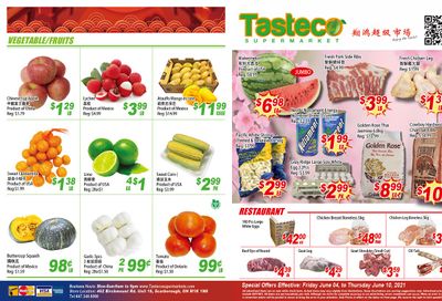 Tasteco Supermarket Flyer June 4 to 10