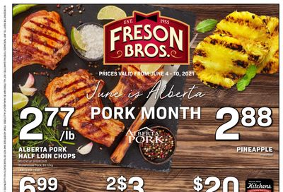 Freson Bros. Flyer June 4 to 10