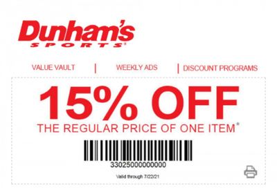 Dunham's Sports Weekly Ad Flyer June 3 to July 22