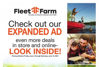 Fleet Farm (IA, MN, ND, WI) Weekly Ad Flyer June 4 to June 12