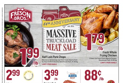 Freson Bros. Flyer October 18 to 24