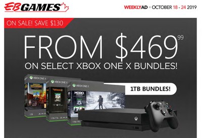 EB Games Flyer October 18 to 24
