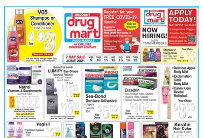 Discount Drug Mart (OH) Weekly Ad Flyer June 9 to June 15