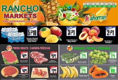 Rancho Markets (UT) Weekly Ad Flyer June 8 to June 14