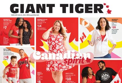 Giant Tiger Canadian Spirit Flyer June 9 to 22