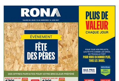 Rona (QC) Flyer June 10 to 16