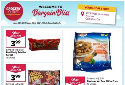 Grocery Outlet (CA, ID, OR, PA, WA) Weekly Ad Flyer June 9 to June 15