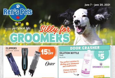 Ren's Pets Depot Silly for Groomers Flyer June 7 to 20
