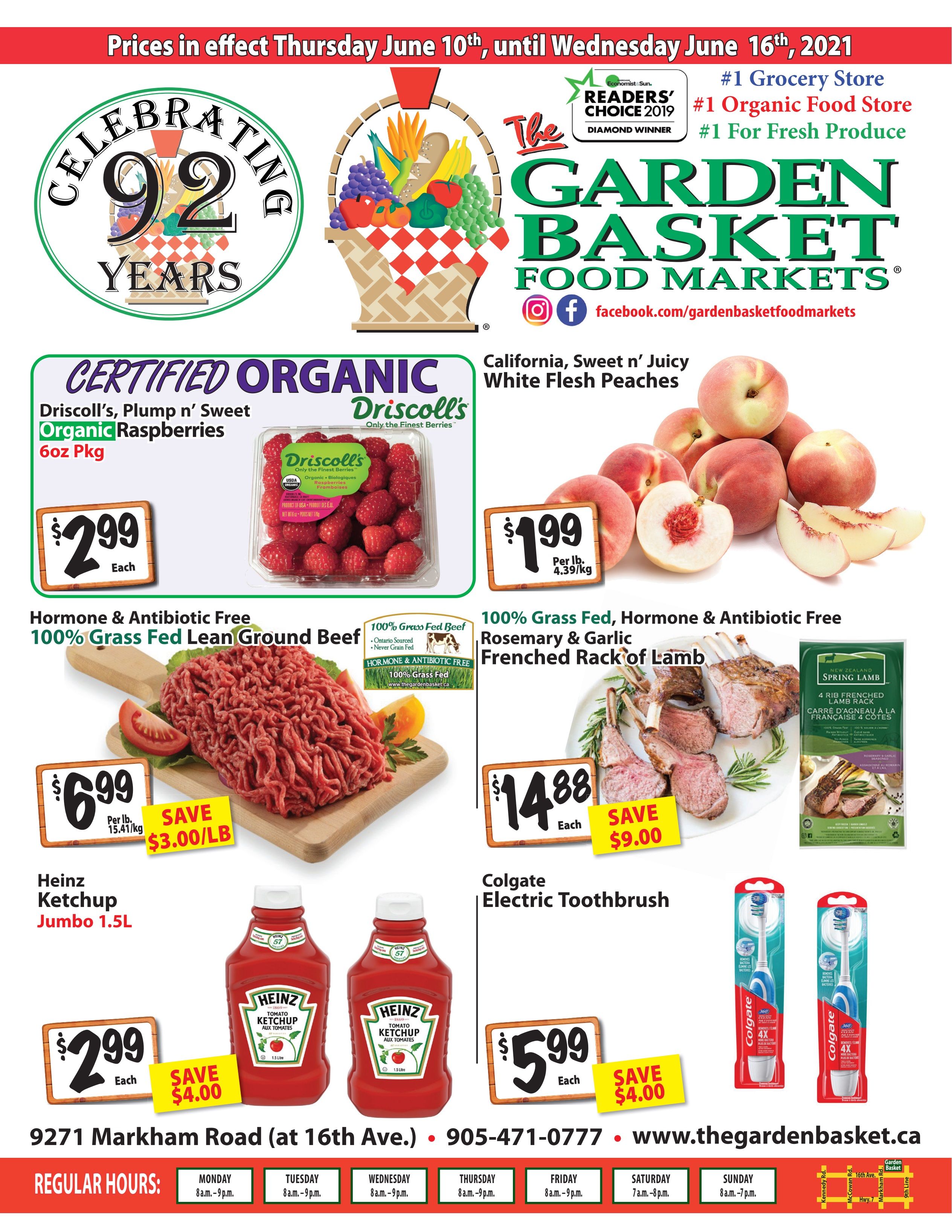 The Garden Basket Flyer June 10 to 16