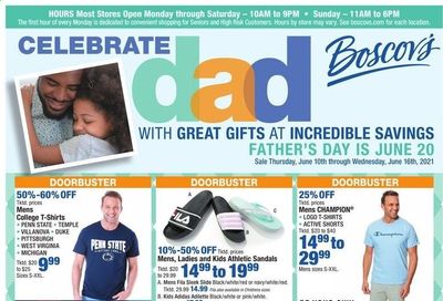 Boscov's (CT, DE, MD, NJ, NY, PA) Weekly Ad Flyer June 10 to June 16