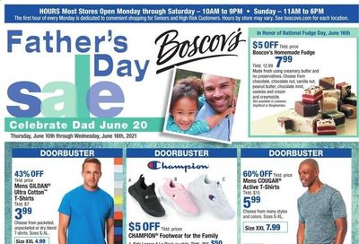 Boscov's (CT, DE, MD, NJ, NY, PA) Weekly Ad Flyer June 10 to June 16