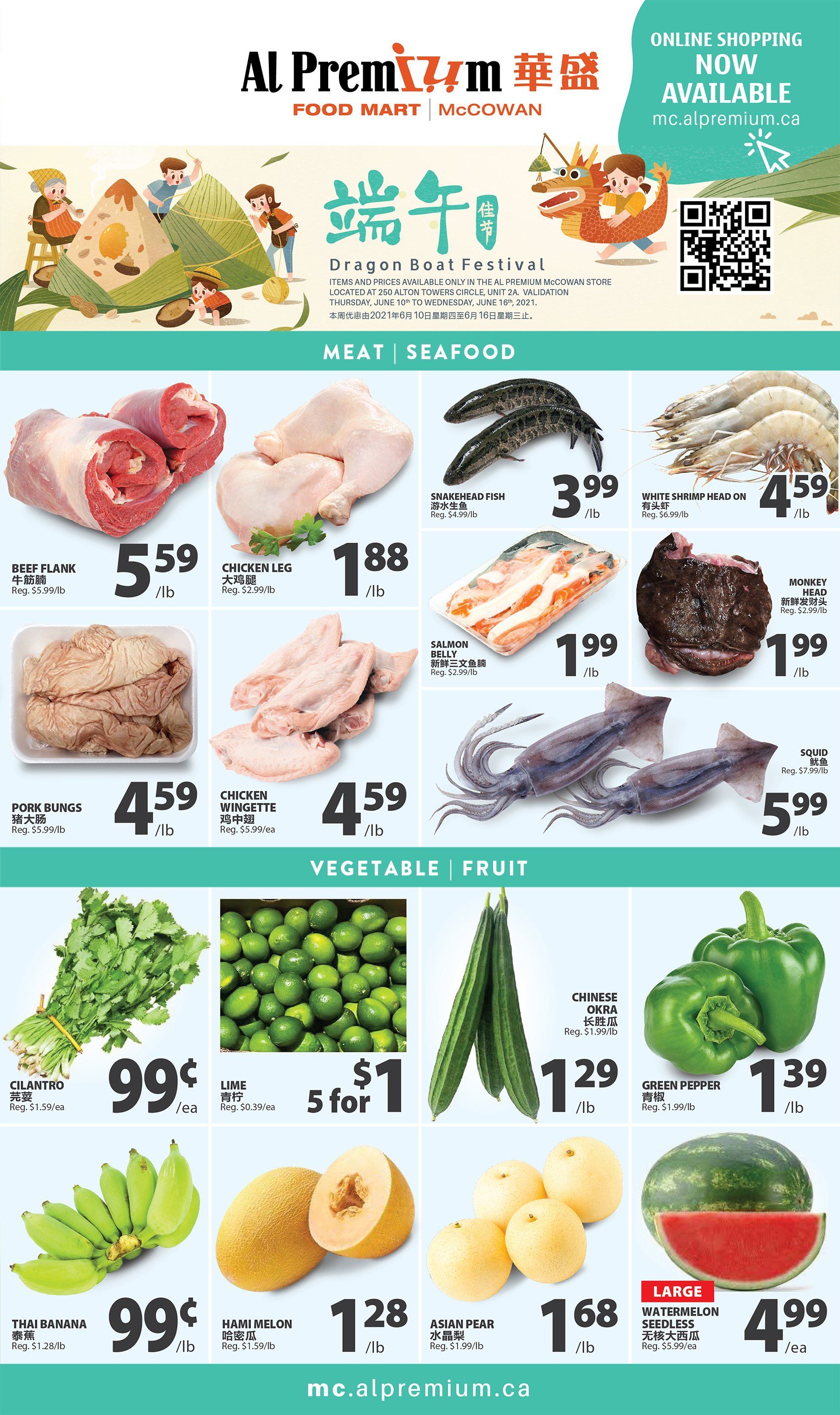 Al Premium Food Mart (McCowan) Flyer June 10 to 16