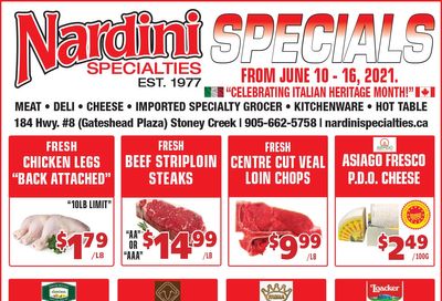 Nardini Specialties Flyer June 10 to 16