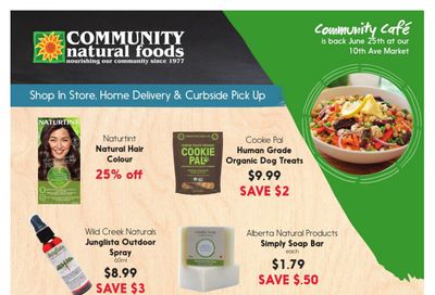 Community Natural Foods Flyer June 10 to 16