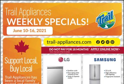 Trail Appliances (AB & SK) Flyer June 10 to 16