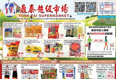Tone Tai Supermarket Flyer June 11 to 17