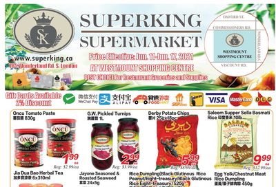 Superking Supermarket (London) Flyer June 11 to 17